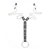Gay Nipple Clamps With Chain And Cock Ring
